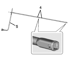 Entreposage d'un pneu crevé ou d'un pneu de secours et des outils