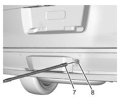 Entreposage d'un pneu crevé ou d'un pneu de secours et des outils