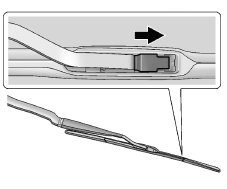 Remplacement de balai d'essuie-glace avant