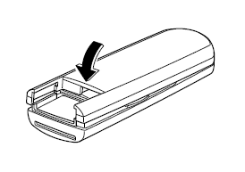 Remplacement de la pile de la clé avancée