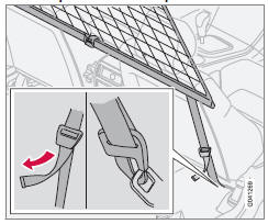 Mise en place du filet de protection