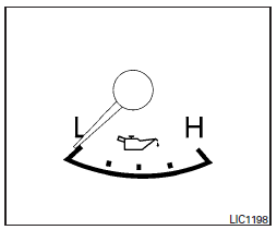 Manomètre de pression d'huile moteur