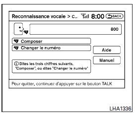 Exemples de commandes vocales