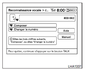 Exemples de commandes vocales