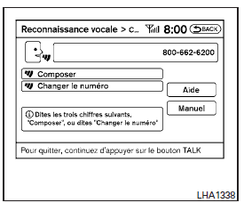 Exemples de commandes vocales