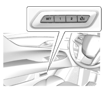 Cadillac Escalade. Fonctions de mémorisation