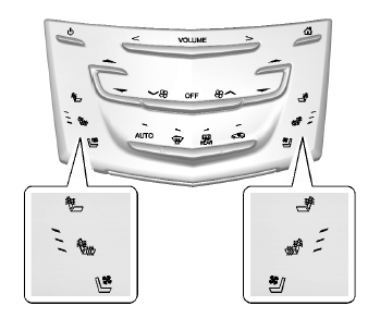 Cadillac Escalade. Sièges avant chauffants et refroidis 