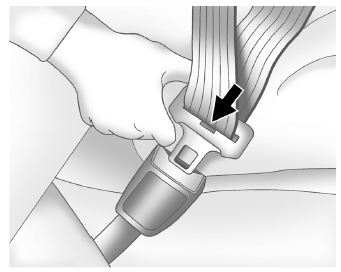 Cadillac Escalade. Ceinture-baudrier 
