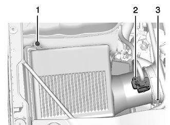 Cadillac Escalade. Remplacer le filtre à air du moteur