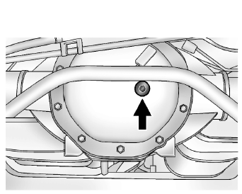 Cadillac Escalade. Vérification du niveau de lubrifiant